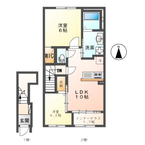 ピパトールの間取り