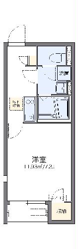 レオネクストコンフォールの間取り