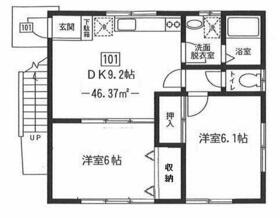 モンターニュ109の間取り