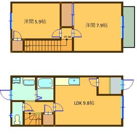 光の森Terrace Aの間取り