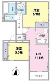 Elegante Serenoの間取り