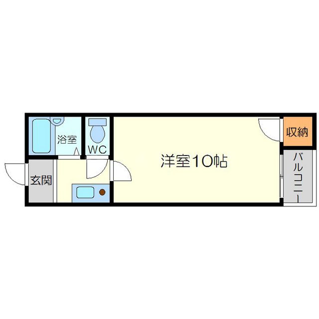 コートヴィエール新大阪の間取り