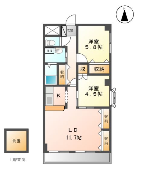 アンビルの間取り