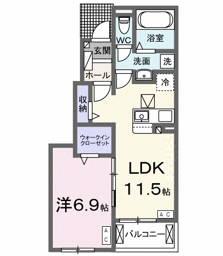 リーフⅡの間取り