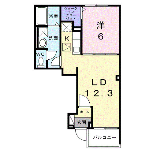 グラン・シャトー武蔵嵐山Aの間取り