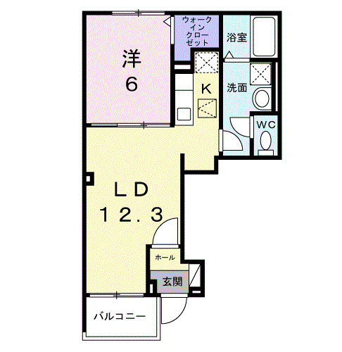 グラン・シャトー武蔵嵐山Aの間取り