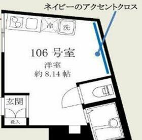 クレスト練馬春日・106号室の間取り