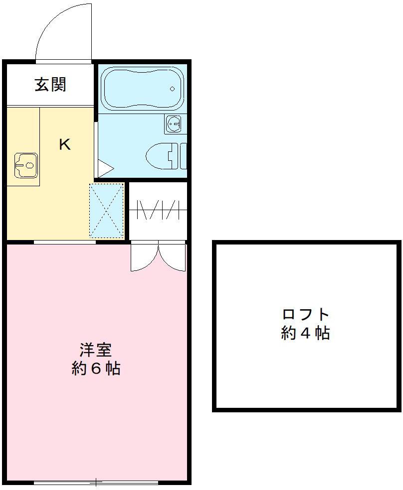 ヴィラＫＹ・202号室の間取り