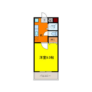 ルビーハイツ大森の間取り