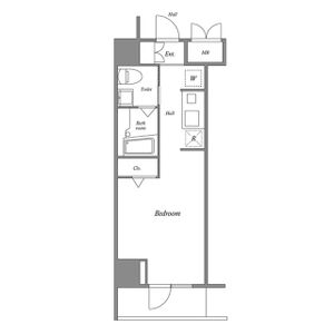 ルクレ西新宿の間取り