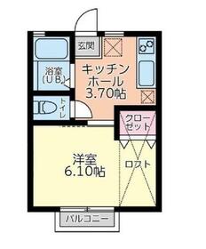 エール本八幡の間取り
