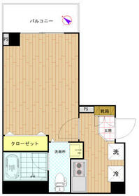 アリーチェ文京根津・402号室の間取り