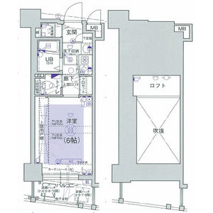 エステムコート新大阪IIIステーションプラザの間取り
