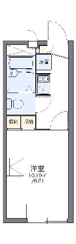 レオパレスボヌールの間取り