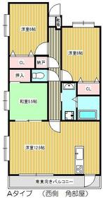シェーンベルク安東の間取り