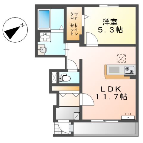 プロスパーの間取り