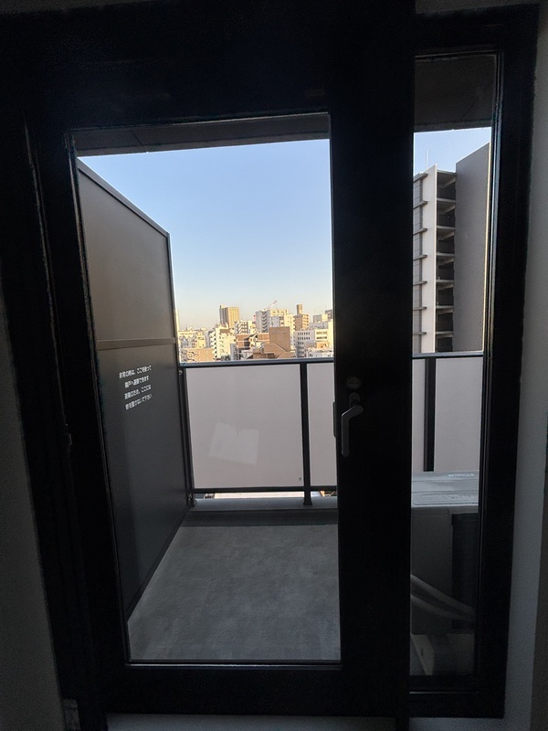 8/18 バルコニー