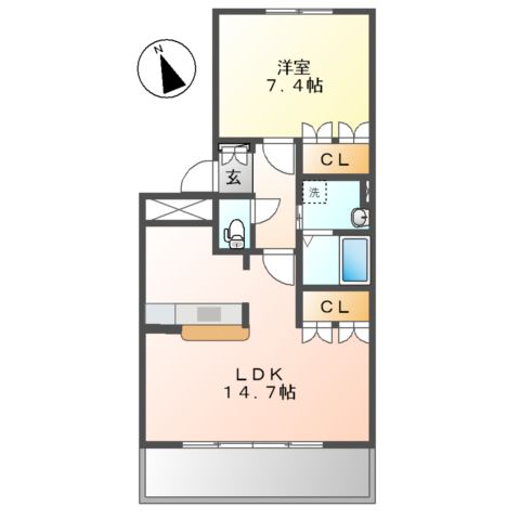 イズミガーデンヒルズの間取り