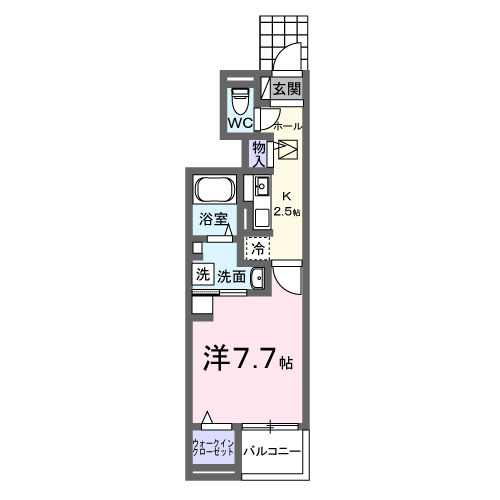 バーミィ ベルの間取り