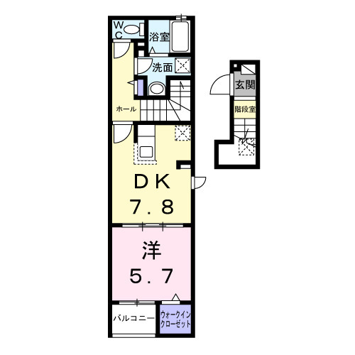 バーミィ ベルの間取り
