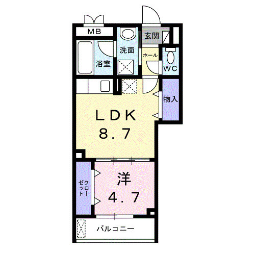 メイガーデンの間取り
