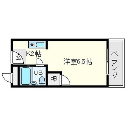 ルーミングハウス梶の間取り