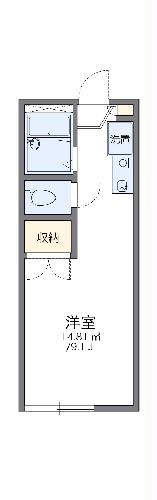 レオパレス中野の間取り