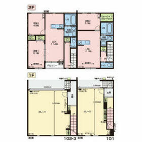 シェブロン・ルージュの間取り