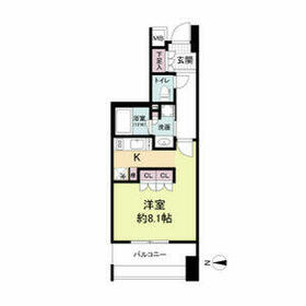 アビティ江坂の間取り