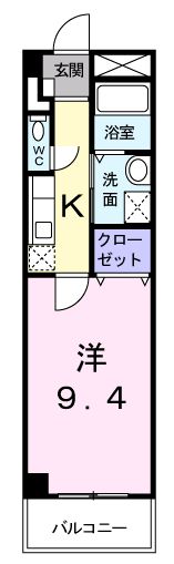 リヴィエール相模大野の間取り