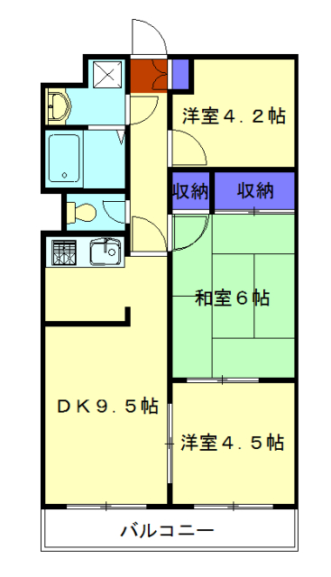 ロイヤルクレストの間取り