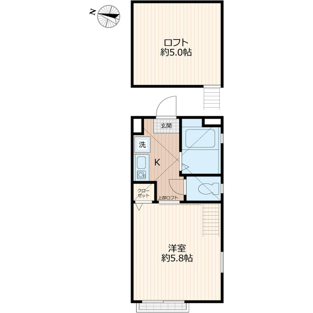G・Aヒルズ追浜B棟の間取り