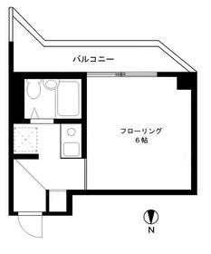 千葉ビル・302号室の間取り