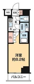 セジョリ新宿西落合・0102号室の間取り