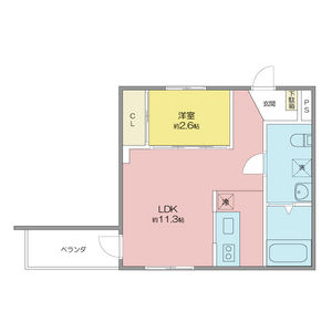 La Porte品川(ラ・ポルト品川)の間取り