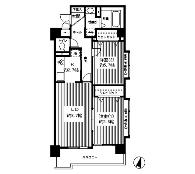 4/4 間取