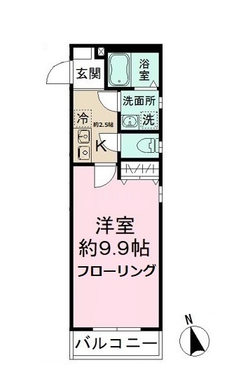 ミリアビタ津田沼の間取り