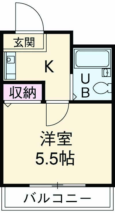 コパーズアプト港南ⅥパートⅡの間取り