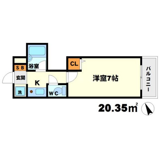 グリーンハウス緑地の間取り