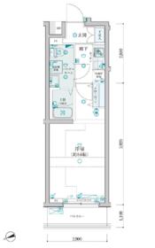 GENOVIA桜上水skygardenの間取り