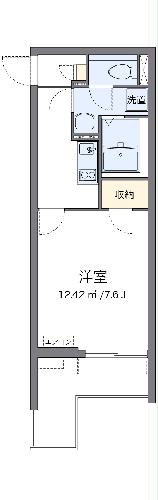 クレイノリーブル横浜の間取り
