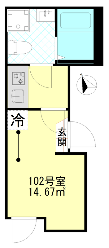 Grip羽田の間取り