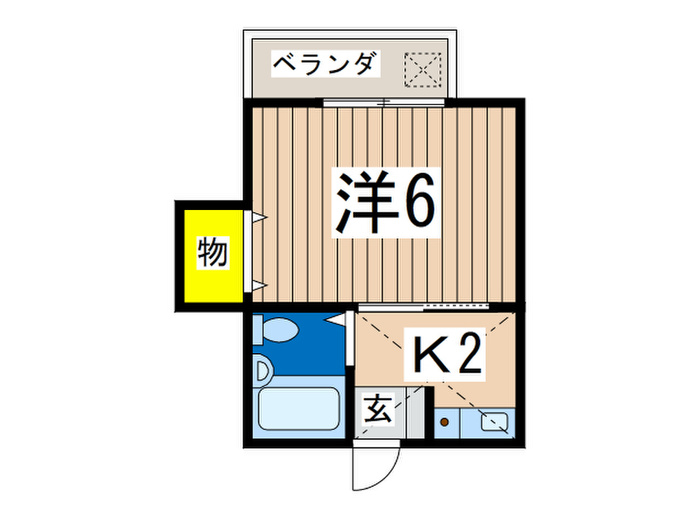 エルムハイツ追浜の間取り