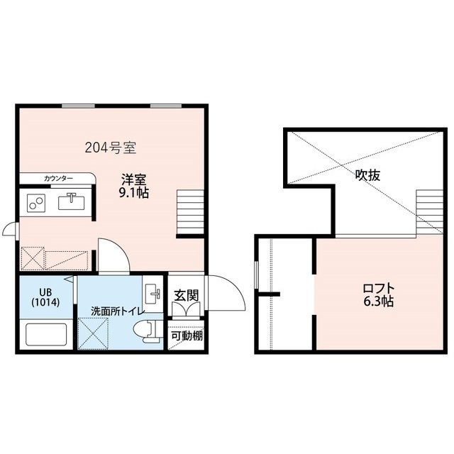 プリマ ラウレアⅢの間取り