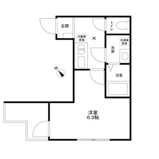 （仮称）相模原市中央区清新６丁目計画・305号室の間取り