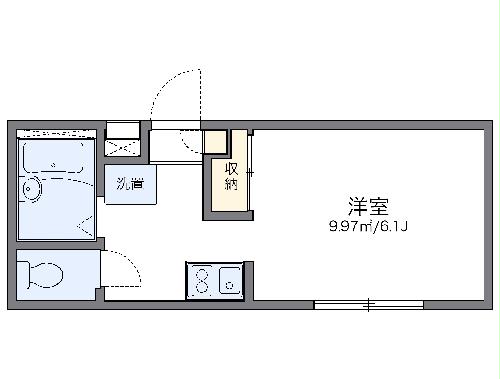 レオパレス神戸の間取り