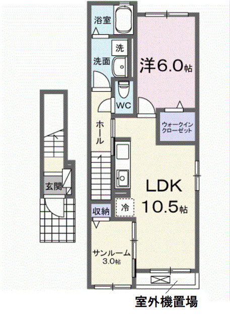 ル・トロの間取り