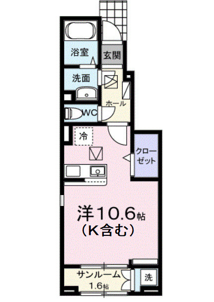 パフュームⅠの間取り