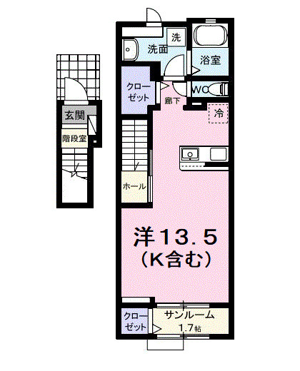 パフュームⅠの間取り