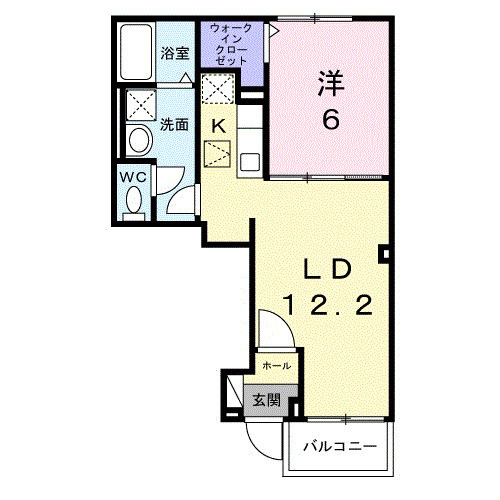 ヒカルサ小平栄町の間取り